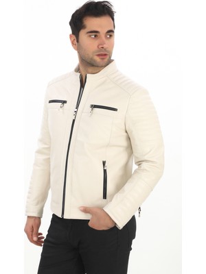 New Zaya Erkek Deri Ceket