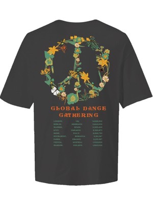 Jack & Jones Jack Jones Erkek Pamuklu Siyah Bisiklet Yaka Tişört 12264415