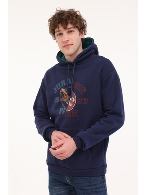 Lumberjack ml Jurassıc 17PK-253 4pr Lacivert Erkek Sweatshirt