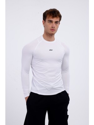 Wild Athletic Erkek Pro Compression Uzun Kollu Spor Fitness Body
