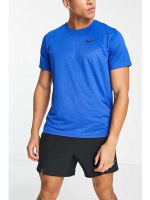 Nike Pro Dri-Fıt Training Mavi Erkek Spor Tişört