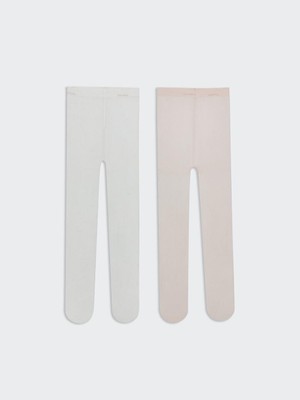 Lcw Baby Basic Kız Bebek Külotlu Çorap 2'li