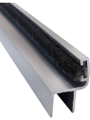 Aluwand Cam Balkon Fitili 8 mm Alüminyum (Aluminyum) Eloksal – kH Fitil 129–162 cm