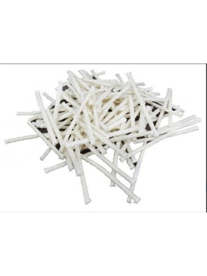Ipek Hobi  Mum Ipi Fitil Hazır Kesilmiş 4 cm 2500 Adet Mum Ipi Fitil Hazır Kesilmiş 4 cm 2500 Adet
