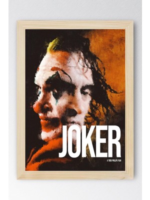 Joker Çerçeveli Tablo - Film Posteri Tablo