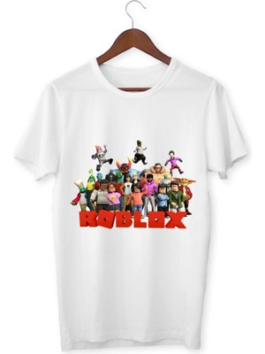 Alpşan Ticaret Roblox Tişört Çocuk Yetişkin T-Shirt Roblox Özel Seri