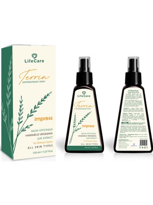 Life Care Impress Parfümlü Koltuk Altı Sprey 150 ml