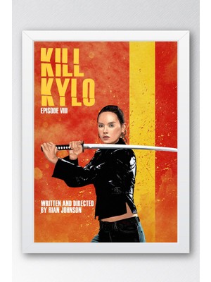 Kill Bill Çerçeveli Tablo - Film Posteri Tablo