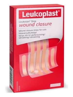 Leukoplast Leukosan Strip 6 mmx38 mm (6 ad.), 6 mmx75 mm (3 ad.) Yara Kapatma Şeriti