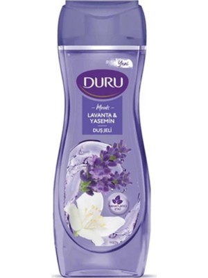 Duru Lavanta ve Yasemin Kokusuyla Etkili Duş Jeli 450 ml Ferahlatıcı Temizlik
