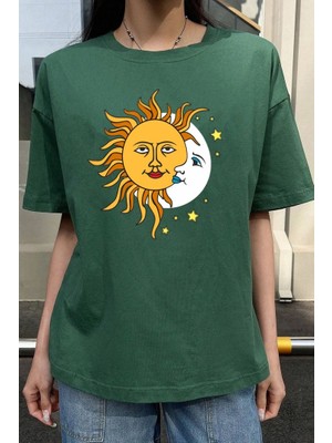 Only Trendwear Unisex Larks' Tongues In Aspic Baskılı T-Shirt
