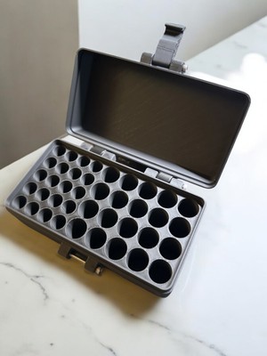 20 Aa ve 20 Aaa Kalem Piller Için Biyoplastik Saklama Kutusu - Organizeri