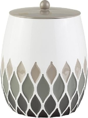 Primanova Henry Gri Kapaklı Çöp Kovası D-15714