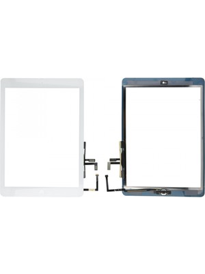 Teknonet Apple iPad Air Uyumlu Dokunmatik Lens + Filmli