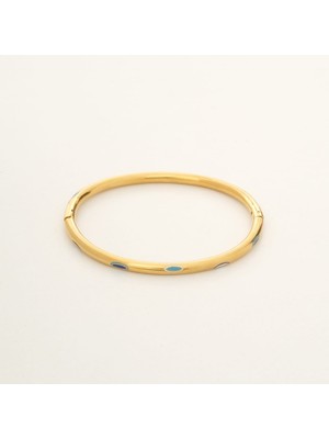 Stainless Steel Nazarboncuk Model Kelepçe