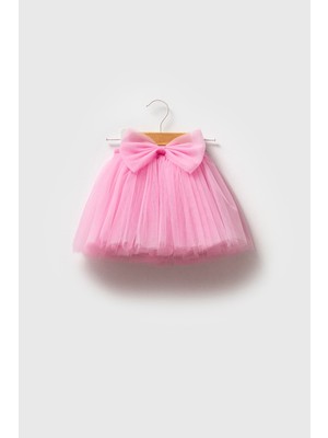 Magu Astarlı Fiyonk Detaylı Tütü Etek Kız Çocuk