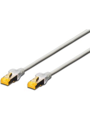 Digitus CAT 6A S-FTP Patch Kablosu, LSZH, Cu, AWG 26/7, 0.50 metre, gri renk