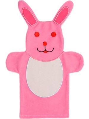 Anki Toys Tavşan El Kuklası 19x26 cm Erkek Çocuklar İçin Eğitici Oyun Arkadaşı