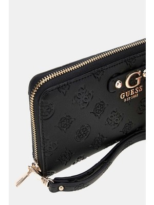 Guess Kadın Siyah Gerty 4g Logolu Cüzdan