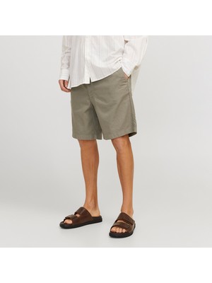 Jack&jones Jaiden Campaign Hybrid Bondi Erkek Haki Şort