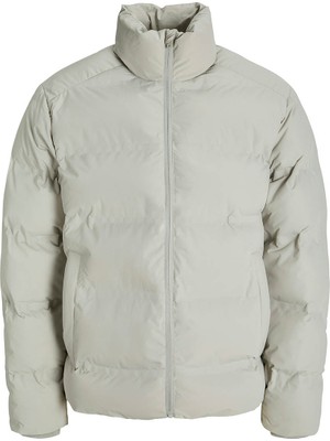 Jack&jones Soho Puffer Collar Erkek Gri Dik Yaka Mont