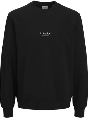 Jack&jones Brandon Transitional Erkek Siyah Kapüşonlu Mont