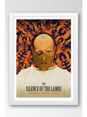 Kuzuların Sessizliği Çerçeveli Tablo - Film Posteri Tablo