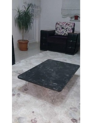 Dzgn Home Ahşap Dikdörtgen Yer Sofrası-Hamur Açma Masası