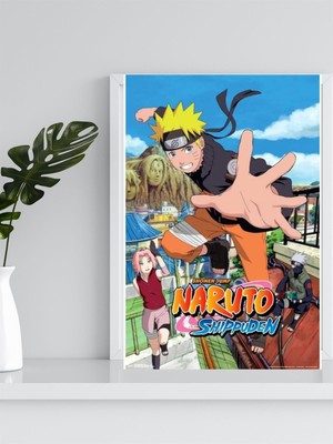 Hediye Vakti Naruto Shippuuden Duvar Posteri-Çerçevesiz