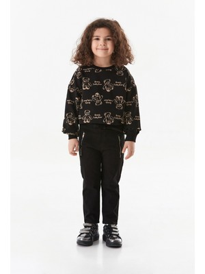 Beli Bağlamalı Cebi Fermuarlı Unisex Pantolon