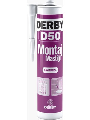 Derby D50 Kayınmeşe Silikonize Mastik 450GR