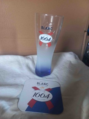 Saturno78 Blanc 1664 Buzlu Cam Bira Bardak