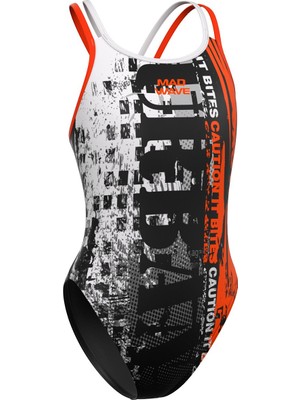 Mad Wave Kız Çocuk Mayo Antichlor Crossback Junior