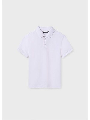 Mayoral Yazlık Erkek Çocuk Basic Polo Yaka T-Shirt - Beyaz