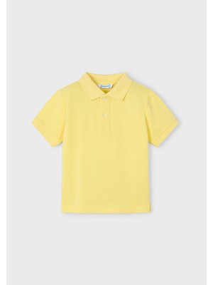 Mayoral Yazlık Erkek Çocuk Polo Yaka T-Shirt - Sarı