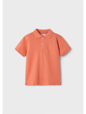Mayoral Yazlık Erkek Çocuk Polo Yaka T-Shirt - Kiremit