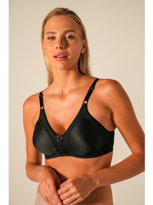 Doğan Siyah Süngerli Telsiz Toparlayıcı Sütyen