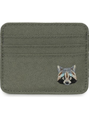 Lumberjack Raccoon Krtlk 4fx Haki Erkek Cüzdan