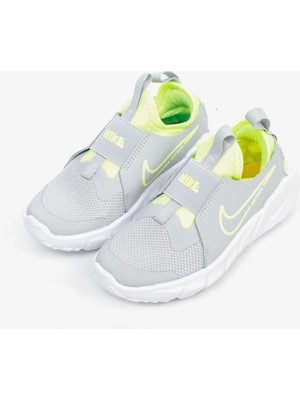 Nike Flex Runner 2  Lastik Bagcıklı Çocuk Gri Koşu Ayakkabısı DJ6040-005