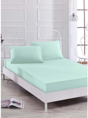 Denizli Çeyiz Pamuk 57 Tel Lastikli Çarşaf Takımı