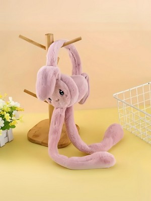 Afitoys Hareketli Tavşan Kulaklık - Tavşan Model Oynayan Kulaklık