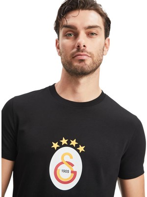 Galatasaray  4 Yıldız Siyah T-Shirt