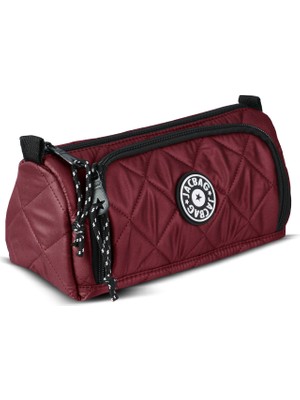 Jacbag Prime Xl Soft-Çift Bölmeli  Kapitone Kalemkutu