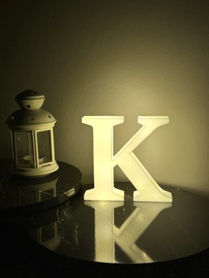 Işıklı Kutu Harf- Dekoratif Aydınlatma(Pilli)