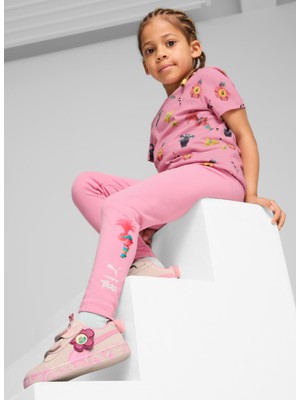 Puma Pembe Kız Çocuk Tayt 62766248-PUMA x Trolls Leggings
