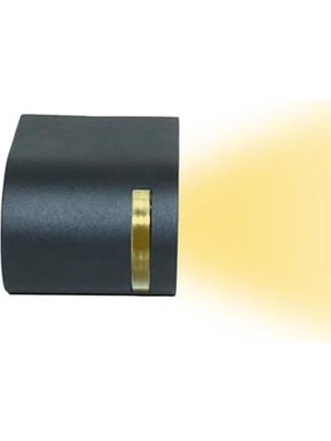 RODOSLU RDS-2023A RIO ALÜMİNYUM GÖVDE IŞIK FİLTRELİ TEK YÖN OVAL APLİK