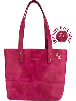 İstanbul Twingold Twingold Kişiye Özel  Deri Tote Bag