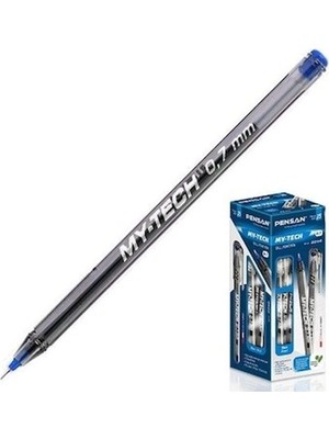 Skygo Pensan My Tech Tükenmez Kalem 0.7 mm Mavi 25'li