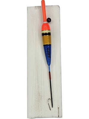 Aldos Sport Fishing Özel Üretim Hassas Şamandıralı MOD.251 (1 Gr) 2 Iğneli Kefal Sokar Melanur Takımı - 6 mt Misinalı