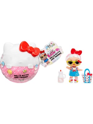 L.O.L. Tots Hello Kitty Model Bebek 523840 Renkli Aksesuarlarla Eğlenceli Oyun Deneyimi